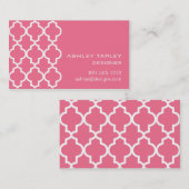 Marokkanische Geißblatt-Träume Visitenkarte (Vorne/Hinten)