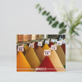 marokkanische Gewürze, ätherische Gewürze aus Maro Postkarte (Stehend Vorderseite)