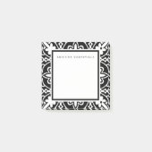 marokkanische Grenze zwischen Schwarz und Weiß | P Post-it Klebezettel (Vorderseite)