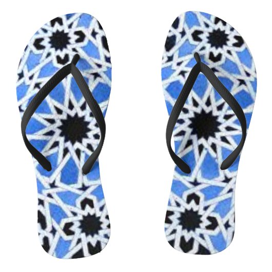 marokkanische Keramik Flip Flops Badesandalen (Fußbett)