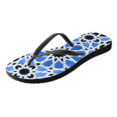 marokkanische Keramik Flip Flops Badesandalen (Schrägansicht)
