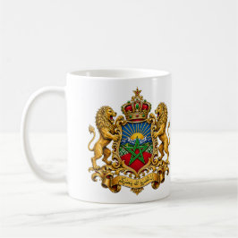 Marokkanische königliche Heritage-Crest-Tassen | Kaffeetasse