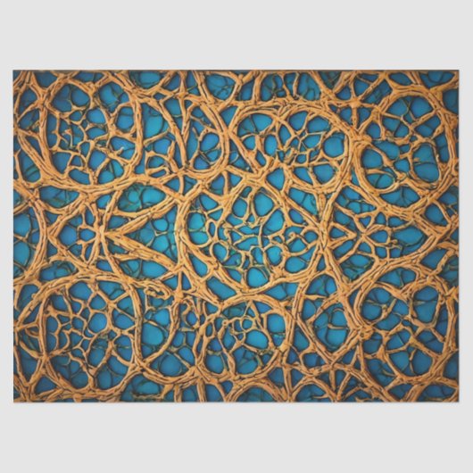 marokkanische Kunst Seidenpapier (Vorderseite)