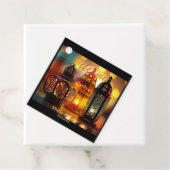 marokkanische Laternen Begrüßungsmarke Gastgeschen Geschenkanhänger (Beispiel)