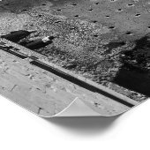 Marokkanische Mauer Poster (Ecke)