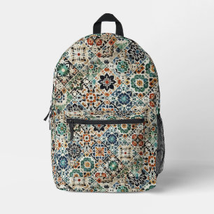 marokkanische Mischologie Bedruckter Rucksack
