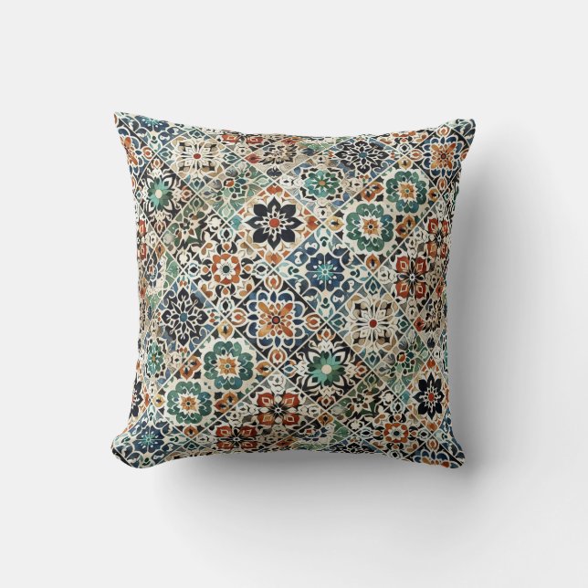 marokkanische Mischologie Kissen (Vorderseite)