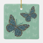 marokkanische Monarchschmuck Keramikornament (Rückseite)