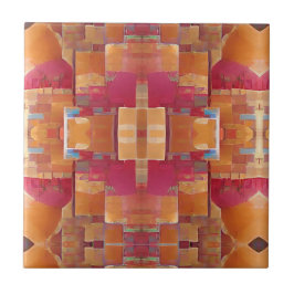 Marokkanische Mosaik-Rose Gold abstrakte geometris Fliese