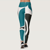 marokkanische Muster Leggings (Rückseite)