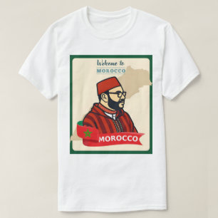 Marokkanische Nationalmannschaft (Atlaslöwen) 2025 T-Shirt