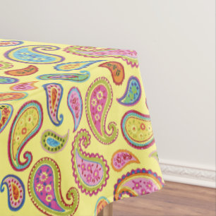 Marokkanische Paisley Bunte Geburtstagsfeier Süß Tischdecke