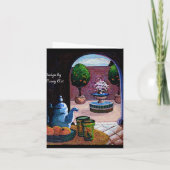 marokkanische Party Einladung (Rückseite)