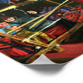 marokkanische Rug Weavers Poster (Ecke)