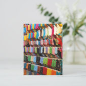 marokkanische Schuhe Postkarte (Stehend Vorderseite)