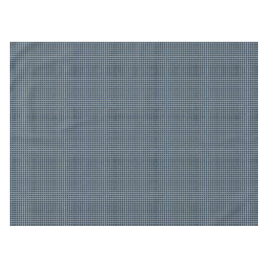 Marokkanische Sterne in Blau, Grau und Gelb Tischdecke (Vorderseite (Horizontal))
