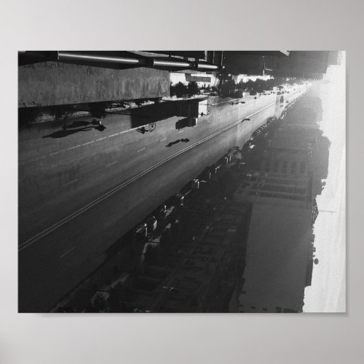 marokkanische Straße Poster (Vorne)