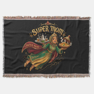 Marokkanische Supermama - Muttertagsgeschenk Decke