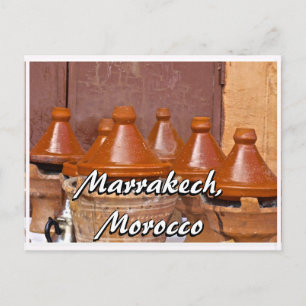 marokkanische Tagines Postkarte