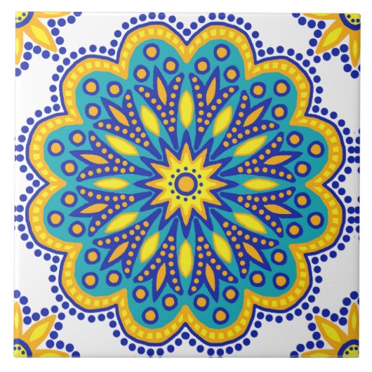 marokkanische Tile Fliese (Vorderseite)