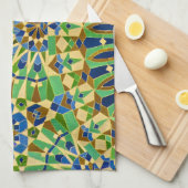 marokkanische Tile Handtuch (Viertel Falte)