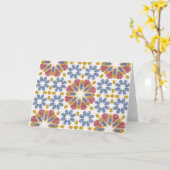 marokkanische Tile Karte (Gelbe Blume)