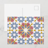 marokkanische Tile Postkarte (Vorne/Hinten)
