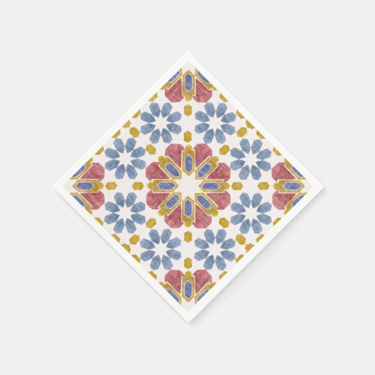 marokkanische Tile Serviette (Ecke)