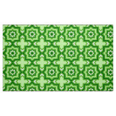 marokkanische Tile, Smaragd, Limette Grün und Weiß Stoff (Fat Quarter (45,7 x 55,9 cm))