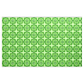 marokkanische Tile, Smaragd, Limette Grün und Weiß Stoff (Yard (91,4 cm))