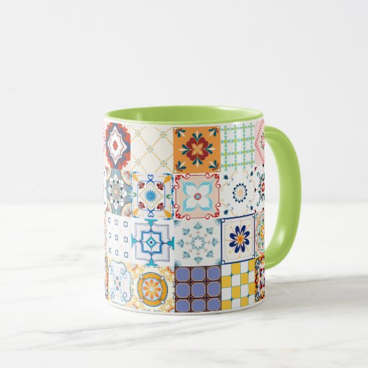 marokkanische Tile Tasse (VorderseiteRechts)