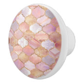 Marokkanische Trellis Pastel Mineralien Keramikknauf (Rechts)