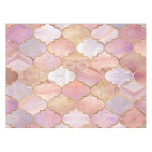 Marokkanische Trellis Pastel Mineralien Tischdecke