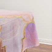 Marokkanische Trellis Pastel Mineralien Tischdecke (Beispiel)