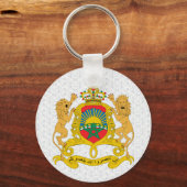 Marokkanische Wappen im Detail Schlüsselanhänger (Vorderseite)