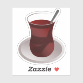 marokkanischer arabischer Tee aus dem Nahen Osten Aufkleber