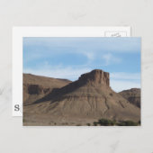 marokkanischer Berg Postkarte (Vorne/Hinten)