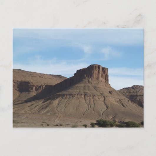 marokkanischer Berg Postkarte (Vorderseite)