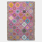 marokkanischer Bohemisch Mandala Tiles Decke (Vorderseite Vertikal)