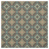 Marokkanischer Brauner Blumenstrauß Stoff (Muster)