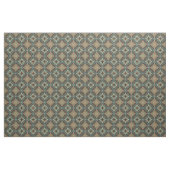Marokkanischer Brauner Blumenstrauß Stoff (Fat Quarter (45,7 x 55,9 cm))