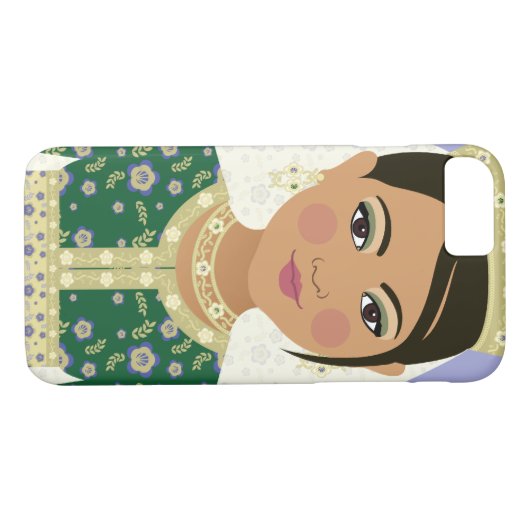 Marokkanischer Fall Bride Matryoshka Case-Mate iPhone Hülle (Rückseite (Horizontal))