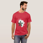 Marokkanischer König von Afrika T-Shirt (Vorne ganz)