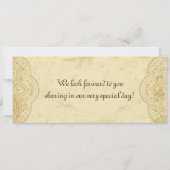 marokkanischer Party Boarding Einladung (Rückseite)