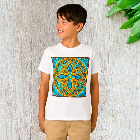 marokkanischer Pattern-T - Shirt