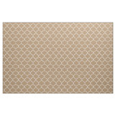 marokkanischer Quartierkaffee & White Stoff (Fat Quarter (45,7 x 55,9 cm))