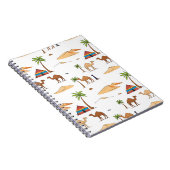 Marokkanischer Sahara-Zeltplatz Notizblock (Rechte Seite)