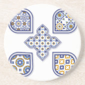 Marokkanischer Sandstone Untersetzer Zellij - Eleg (Vorne)