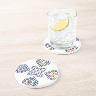 Marokkanischer Sandstone Untersetzer Zellij - Eleg