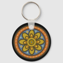 marokkanischer Schlüsselanhänger der Blume